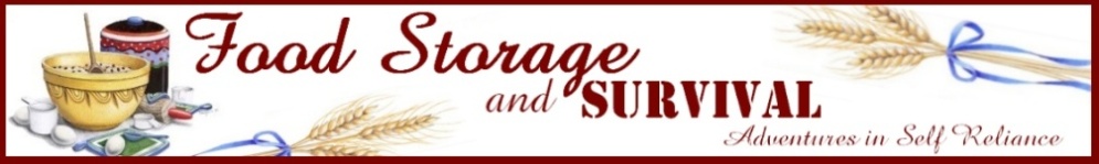 Food Storage and Survival